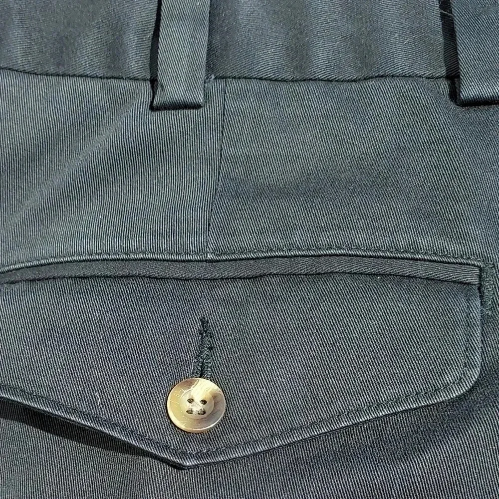 L.L.Bean Comfort Waist Dark Blue Mens Pants Size 38